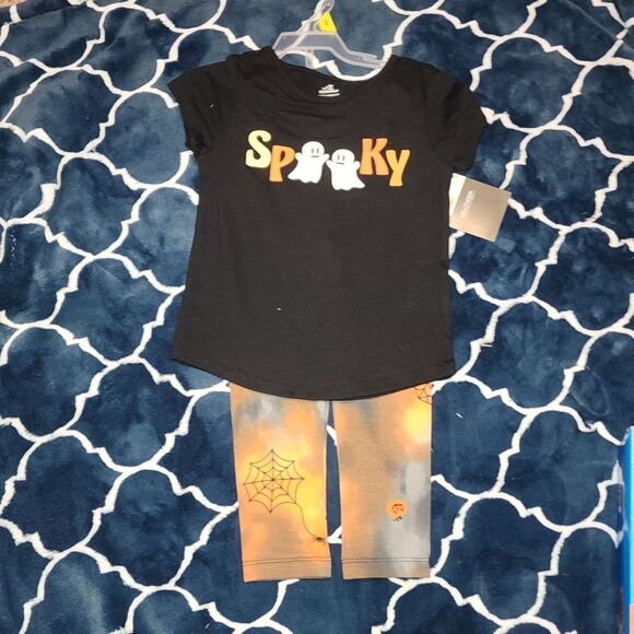 NWT Way to celebrate Short-Sleeve T-Shirt and Leggings outfit set Size 2T - Picture 4 of 7
